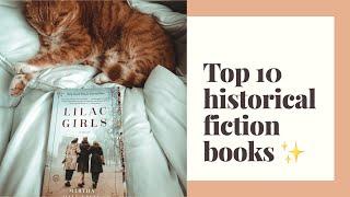 ✨ My top 10 historical fiction book recommendations ✨