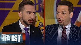 Chris Broussard & Nick talk LeBron, Lakers place in history, Zion future | NBA | FIRST THINGS FIRST