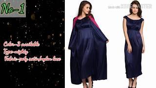 Top 10 | night dress for girls | in flipkart |under rs.1000 | nightwear | nity dress Part -4