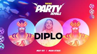 EVENTO DIPLO & MAJOR LAZER FORTNITE BATTLE ROYALE *PARTY ROYALE MAJOR LAZER & DIPLO & JORDAN FISHER*