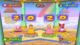 Mario Party 7 Ranking Daisy Vs Toadette Vs Peach Vs Birdo Master