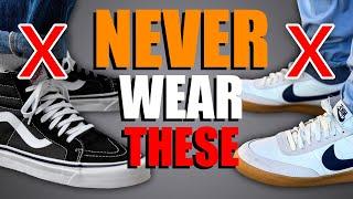 8 UGLY Shoes Men Should NEVER Wear!