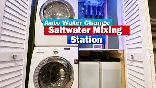 Auto Water Change (AWC) Saltwater Aquarium Mixing Station - Waterbox Peninsula EP.05 Vera & AWC