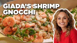 HOMEMADE Sardinian Gnocchi and Shrimp with Giada De Laurentiis | Food Network