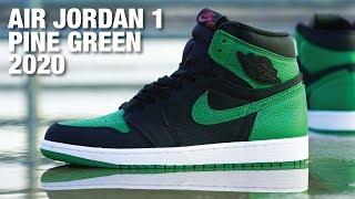 Air Jordan 1 Pine Green 2020 REVIEW & On Feet