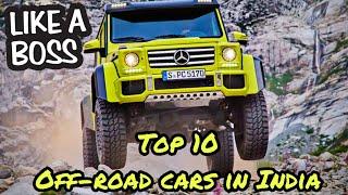 Top 10 off-road cars in India.