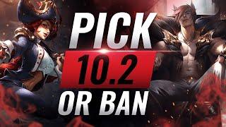 OP Pick or Ban: BEST BUILDS For EVERY Role - League of Legends Patch 10.2