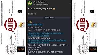 Q. Things Are Getting REAL. Woke Society Mention By Q!