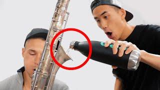 Water in a 100 year old clarinet, and other fun horn sounds!