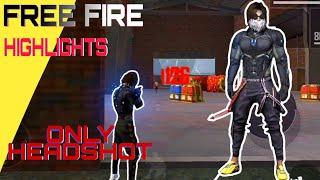 Free Fire Highlights | killing Montage | Only Head shots | Drago Iz live