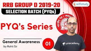 1:30 PM - RRB Group D 2019-20 | GK by Rohit Kumar | PYQs Series