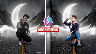 Saarvendra New Moon Photo Editing Tutorial | Moon Editing PicsArt || PicsArt Editing || Tahir Editz