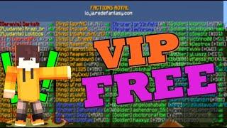 MELHOR SERVIDOR DE FACTIONS VIP FREE + VIP FARMANDO