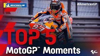 Top 5 MotoGP™ Moments by Michelin | 2021 #AmericasGP