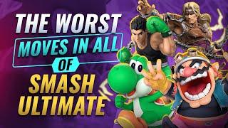 The WORST MOVES in ALL OF SMASH ULTIMATE