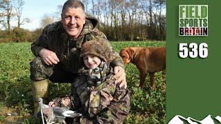 Fieldsports Britain - Crow takes his grandson shooting