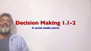 XAT 2020 Decision Making M 1.1: A social media storm