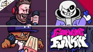 Friday Night Funkin - PEWDIEPIE VS DABABY VS UNDERTAIL SKIN MOD