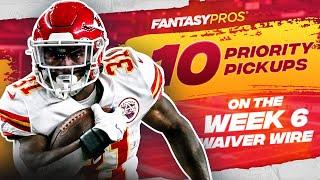 Top 10 Waiver Wire Pickups for Week 6 (2021 Fantasy Football)