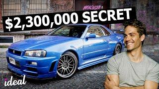 Paul Walker's INSANE 2.3 Million Dollar SECRET Stash Of Cars