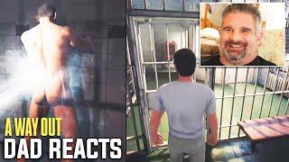 Dad Reacts to "A WAY OUT" In 2020 - Dad & Son CO-OP Let's Play! (Dad Plays)