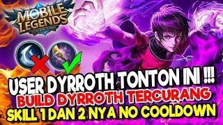 CURANG BANGET DYRROTH SKILL NO COOLDOWN - BUILD DYRROTH PALING SAKIT GOLDEN STAFF