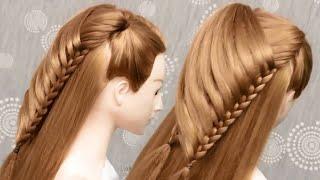 New year party hairstyle 2020 girls || 2020 beautiful party wear hairstyle || fashion hair style