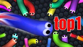 Slither.io get top rank on 10 minute | #slither