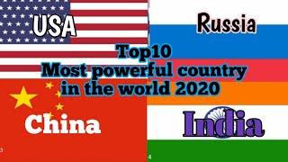 Top10 most powerful country in the world 2020 (Bilakgipa a.song dam 10