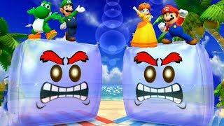 Mario Party: The Top 100 Minigames - Yoshi Vs Luigi Vs Daisy Vs Mario (Very Hard)