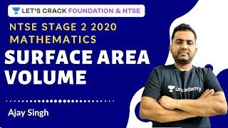 Surface Area Volume | NTSE Stage 2 | Mathematics | NTSE 2020 | Ajay Singh