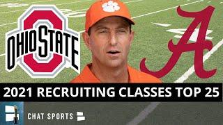 College Football Recruiting: Top 25 Recruiting Classes Leading Up To 2021 National Signing Day