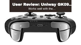 User Review: Uniway GK09 Game Controller Wireless Bluetooth Joystick For PS3-Black