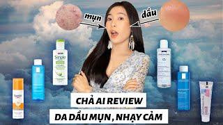 Top sản phẩm CỰC ĐỈNH cho DA DẦU MỤN nhưng CỰC ÍT được REVIEW 