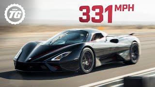 WORLD'S FASTEST ONBOARD: SSC Tuatara hits crazy 331mph top speed! | Top Gear