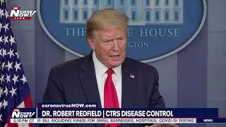 "TOTALLY MISQUOTED" Trump says article quoting CDC director regarding Flu, Coronavirus is WRONG