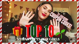 TOP 10 GIFTS FOR VEGAN GIRLS! 