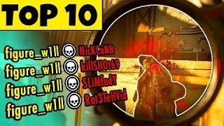 INSANE HEADSHOTS! Top 10 Call of Duty Modern Warfare Epic Moments