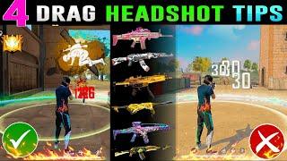 Free Fire Drag Headshot Tips and Tricks 