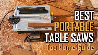 ▶️Portable Table Saws: Top 5 Best Portable Table Saws For 2020 - [ Buying Guide ]