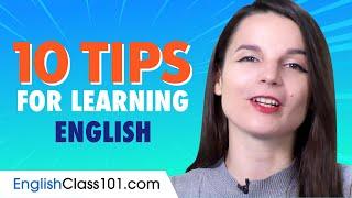 Top 10 Tips for Learning English