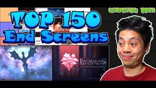 TOP 150 End Screens | Geometry Dash