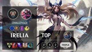 Irelia Top vs Yasuo - EUW Challenger Patch 10.5