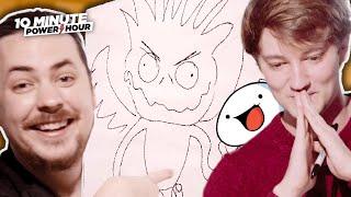 CASUAL Anime Fans Draw Characters from Memory! (ft. TheOdd1sOut) - 10 Minute Power Hour