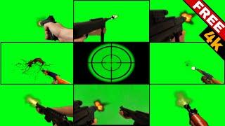 Top 10 | Gun Green Screen Effect- Free Download