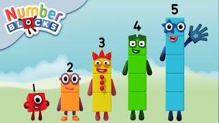 #BacktoSchool Numberblocks - Simple Adding with Numbers 1-5 | Learn to Count