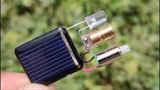 TOP 6 ELECTRONIC PROJECT WITH SOLAR, LASER, LED, TRANSISTOR, IC, MOTOR