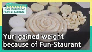 Yuri gained weight because of Fun-Staurant (Stars' Top Recipe at Fun-Staurant) | KBS WORLD TV 210504