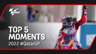 Top 5 MotoGP™ Moments | 2022 #QatarGP