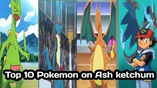 Pokemon Top 10 on ash Pokemon information